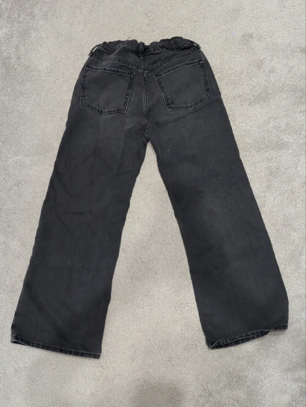 Black Girls Wide-Leg Jeans
